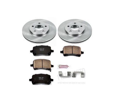 Power Stop 04-08 Chevrolet Malibu Front Autospecialty Brake Kit