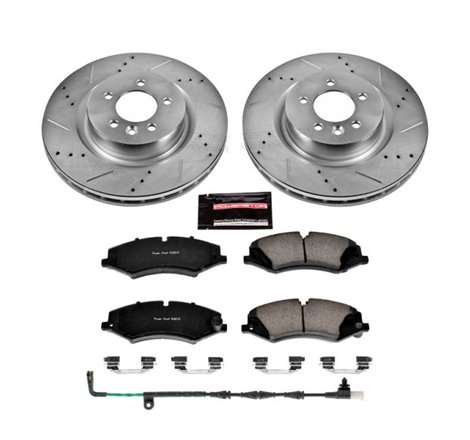 Power Stop 11-16 Land Rover LR4 Front Z23 Evolution Sport Brake Kit