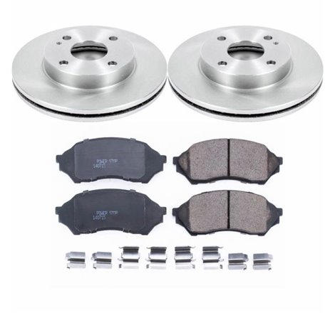 Power Stop 99-01 Mazda Protege Front Autospecialty Brake Kit