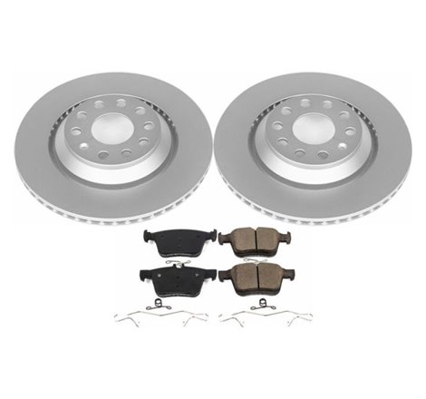 Power Stop 17-18 Audi RS3 Rear Z23 Evolution Sport Coated Brake Kit