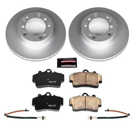 Power Stop 97-04 Porsche Boxster Front Z23 Evolution Sport Coated Brake Kit