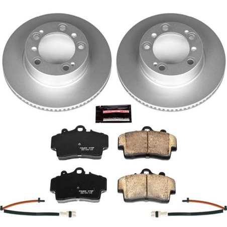 Power Stop 97-04 Porsche Boxster Front Z23 Evolution Sport Coated Brake Kit