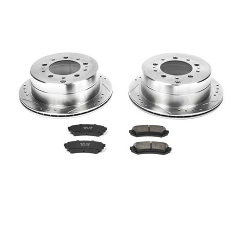 Power Stop 98-07 Lexus LX470 Rear Z23 Evolution Sport Brake Kit