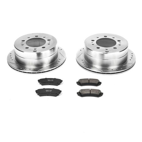 Power Stop 98-07 Lexus LX470 Rear Z23 Evolution Sport Brake Kit