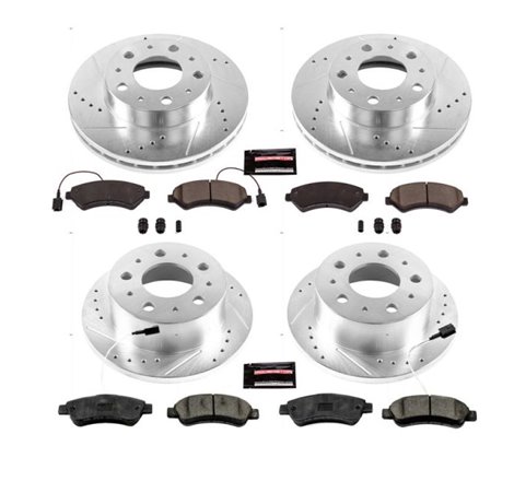 Power Stop 14-19 Ram ProMaster 1500 Rear Z23 Evolution Sport Brake Kit