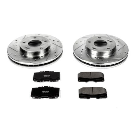 Power Stop 89-96 Nissan 300ZX Front Z23 Evolution Sport Brake Kit