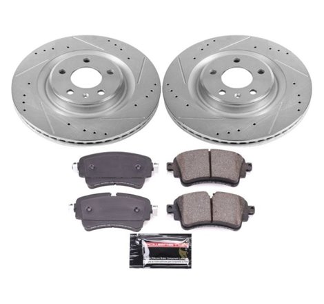 Power Stop 17-19 Audi A4 Rear Z23 Evolution Sport Brake Kit