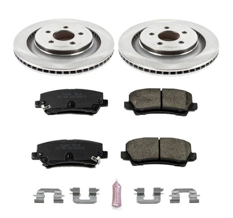 Power Stop 15-19 Ford Mustang Rear Autospecialty Brake Kit