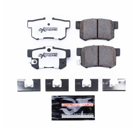 Power Stop 01-03 Acura CL Rear Z26 Extreme Street Brake Pads w/Hardware