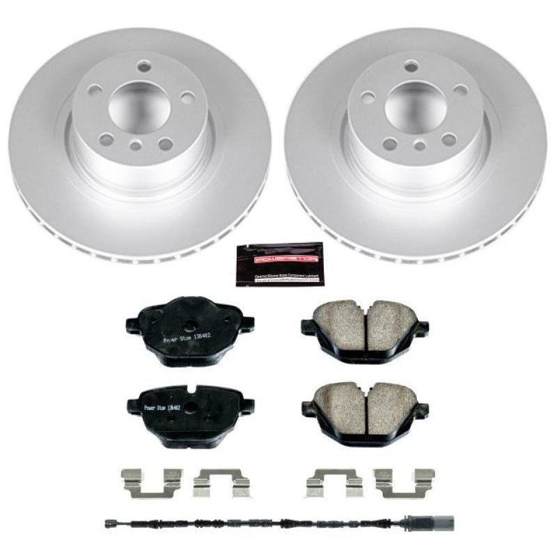 Power Stop 11-17 BMW X3 Rear Z23 Evolution Sport Coated Brake Kit