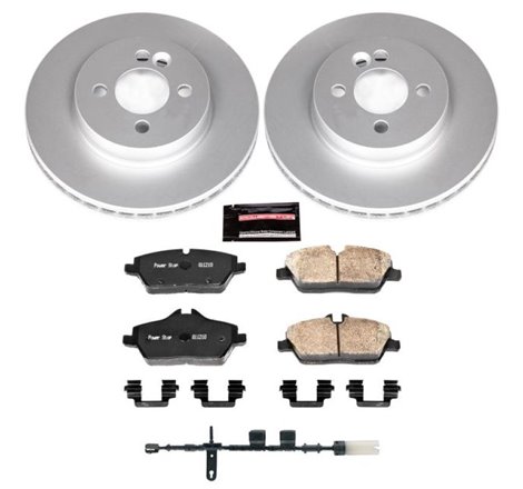 Power Stop 11-16 Mini Cooper Front Z23 Evolution Sport Coated Brake Kit