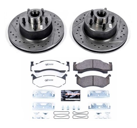 Power Stop 80-81 Chrysler Town & Country Front Z36 Truck & Tow Brake Kit