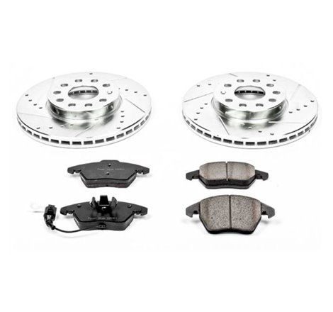 Power Stop 10-12 Audi A3 Front Z23 Evolution Sport Brake Kit