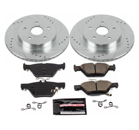 Power Stop 15-18 Subaru Legacy Rear Z23 Evolution Sport Brake Kit