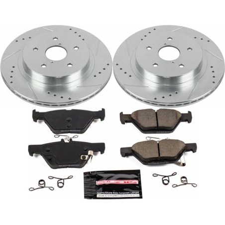 Power Stop 15-18 Subaru Legacy Rear Z23 Evolution Sport Brake Kit