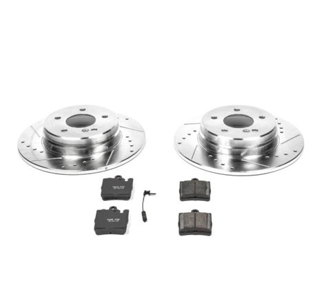 Power Stop 03-05 Mercedes-Benz C240 Rear Z23 Evolution Sport Brake Kit