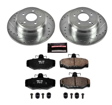 Power Stop 1997 Volvo 850 Rear Z23 Evolution Sport Brake Kit