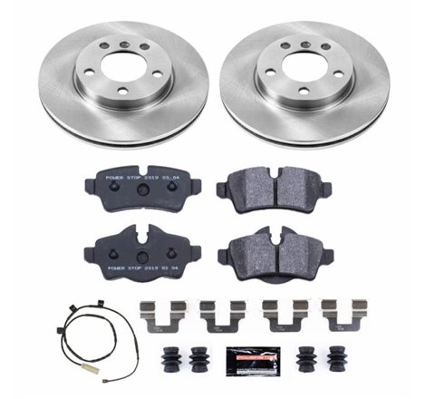 Power Stop 11-16 Mini Cooper Rear Track Day SPEC Brake Kit