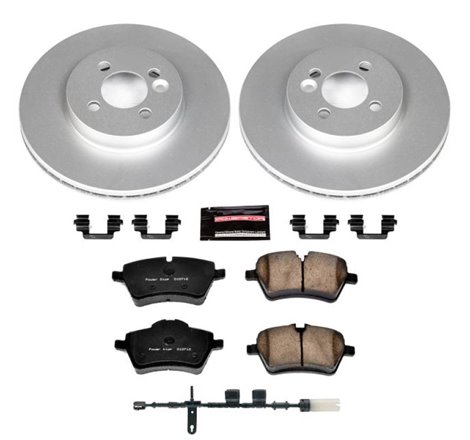 Power Stop 11-16 Mini Cooper Front Z23 Evolution Sport Coated Brake Kit