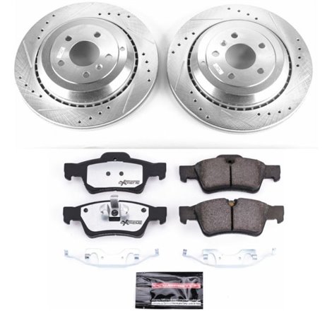 Power Stop 05-06 Mercedes-Benz G55 AMG Rear Z26 Street Warrior Brake Kit