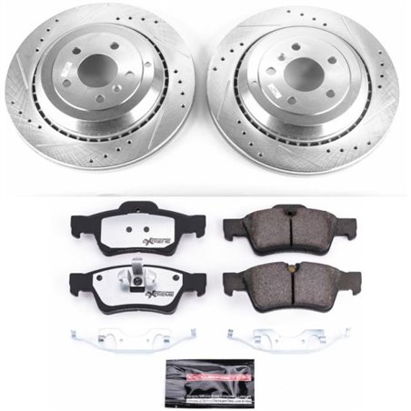 Power Stop 05-06 Mercedes-Benz G55 AMG Rear Z26 Street Warrior Brake Kit