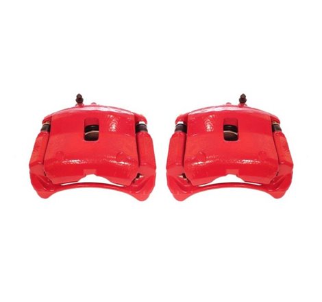 Power Stop 01-02 Acura MDX Front Red Calipers w/Brackets - Pair