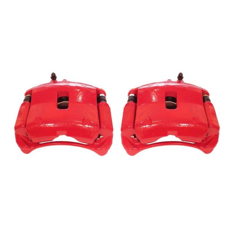 Power Stop 01-02 Acura MDX Front Red Calipers w/Brackets - Pair