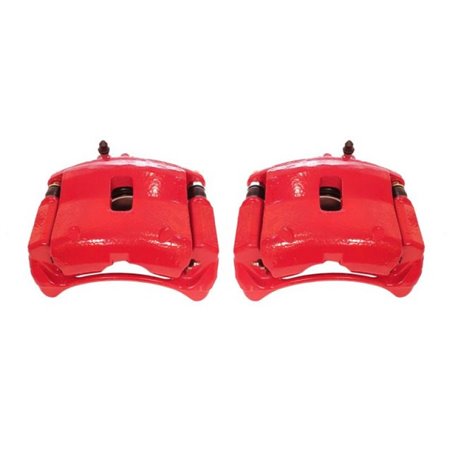 Power Stop 01-02 Acura MDX Front Red Calipers w/Brackets - Pair