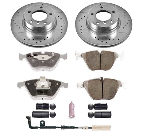 Power Stop 06-07 BMW 525i Front Z26 Street Warrior Brake Kit