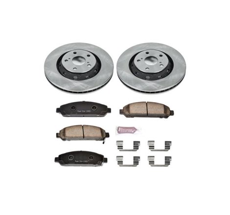 Power Stop 09-16 Toyota Venza Front Autospecialty Brake Kit