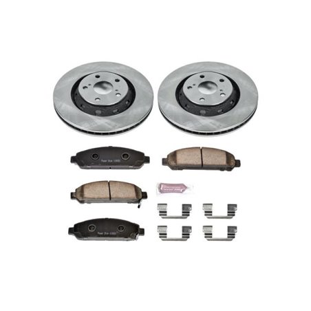 Power Stop 09-16 Toyota Venza Front Autospecialty Brake Kit