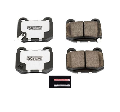 Power Stop 03-05 Infiniti G35 Rear Z26 Extreme Street Brake Pads w/Hardware