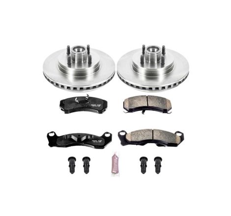 Power Stop 87-93 Ford Mustang Front Autospecialty Brake Kit