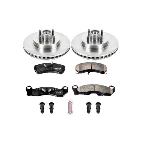 Power Stop 87-93 Ford Mustang Front Autospecialty Brake Kit