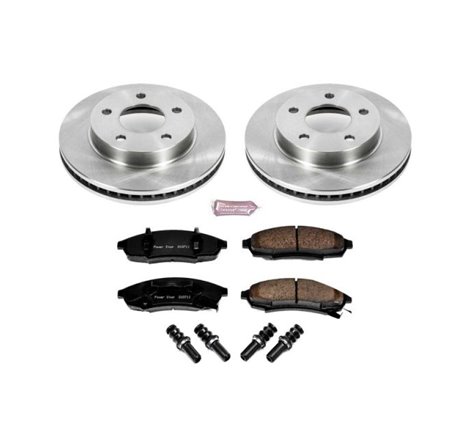 Power Stop 87-94 Oldsmobile Cutlass Cruiser Front Autospecialty Brake Kit