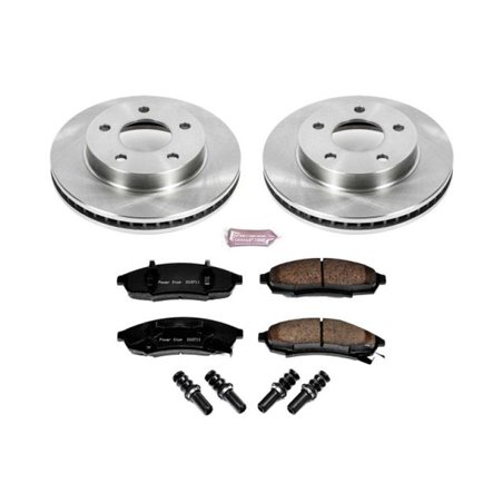 Power Stop 87-94 Oldsmobile Cutlass Cruiser Front Autospecialty Brake Kit