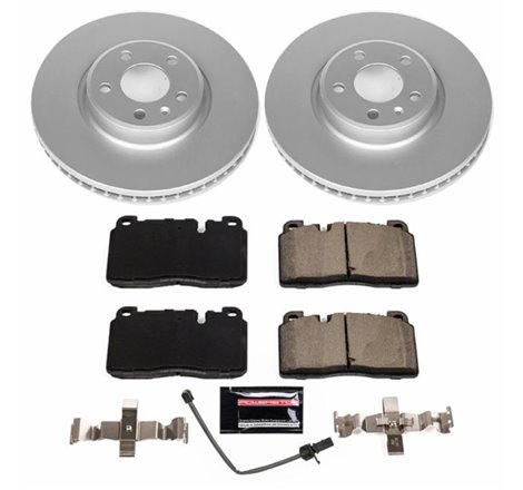 Power Stop 14-17 Audi Q5 Front Z23 Evolution Sport Coated Brake Kit