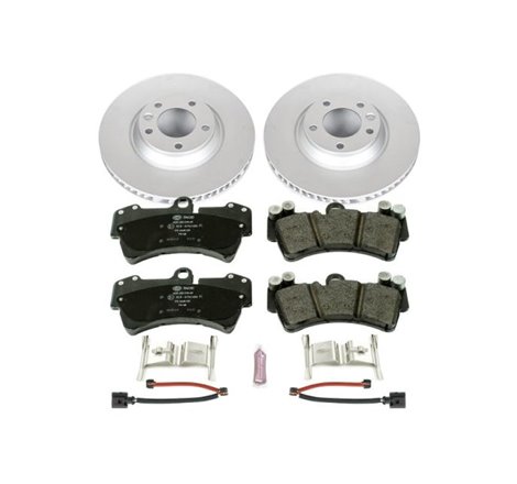 Power Stop 07-15 Audi Q7 Front Euro-Stop Brake Kit