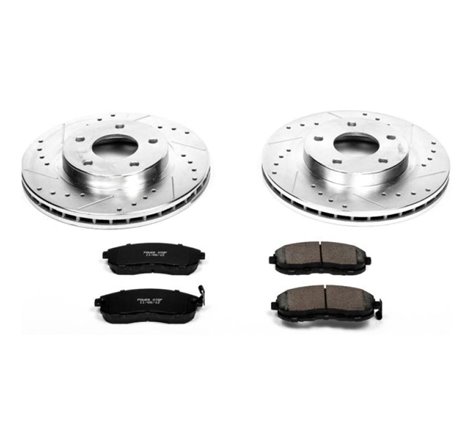 Power Stop 00-01 Infiniti I30 Front Z23 Evolution Sport Brake Kit