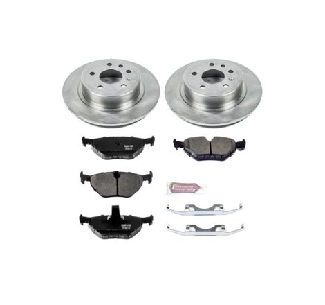 Power Stop 99-10 Saab 9-5 Rear Autospecialty Brake Kit