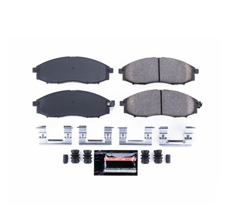 Power Stop 03-04 Nissan Frontier Front Z23 Evolution Sport Brake Pads w/Hardware