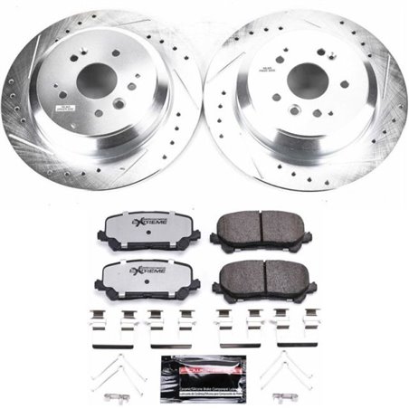 Power Stop 14-16 Acura MDX Rear Z36 Truck & Tow Brake Kit