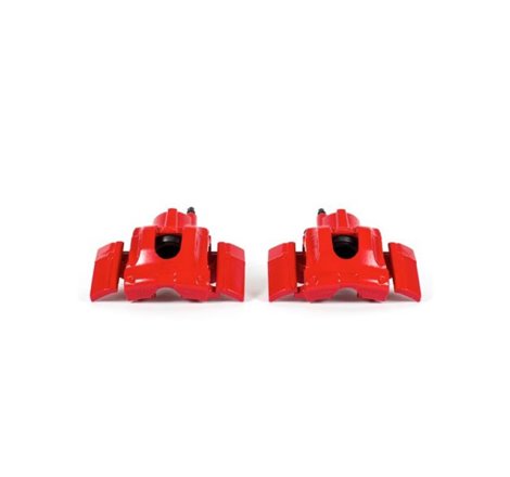 Power Stop 07-17 Ford Expedition Rear Red Calipers w/Brackets - Pair