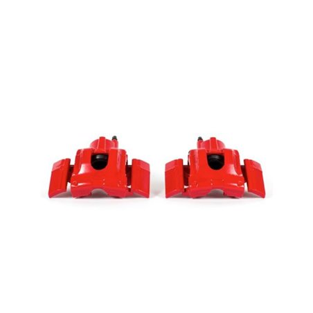 Power Stop 07-17 Ford Expedition Rear Red Calipers w/Brackets - Pair