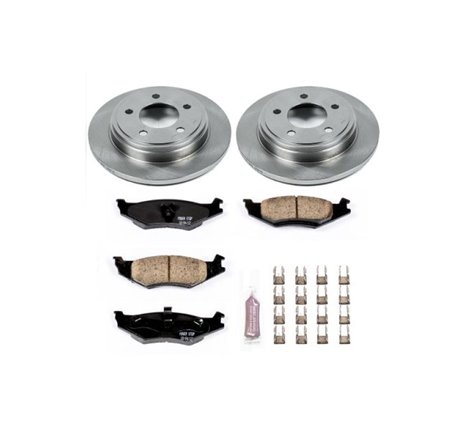 Power Stop 93-94 Chrysler Concorde Rear Autospecialty Brake Kit