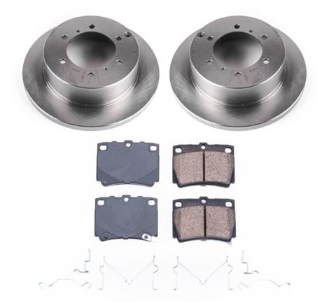 Power Stop 97-04 Mitsubishi Montero Sport Rear Autospecialty Brake Kit