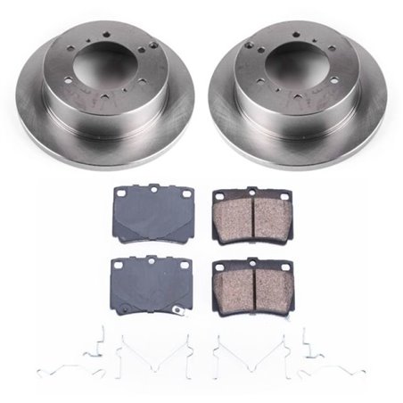 Power Stop 97-04 Mitsubishi Montero Sport Rear Autospecialty Brake Kit