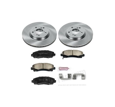 Power Stop 12-14 Honda Ridgeline Front Autospecialty Brake Kit