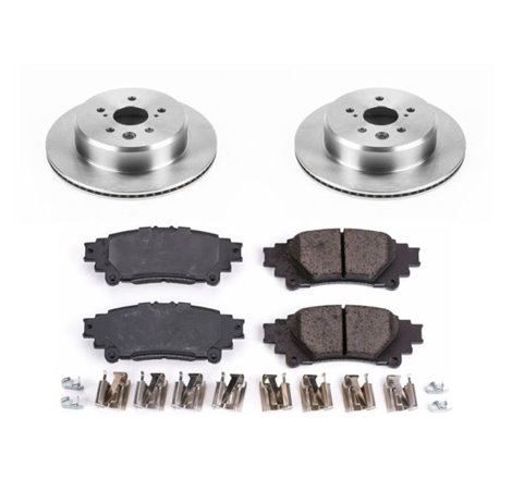 Power Stop 13-19 Lexus GS350 Rear Autospecialty Brake Kit