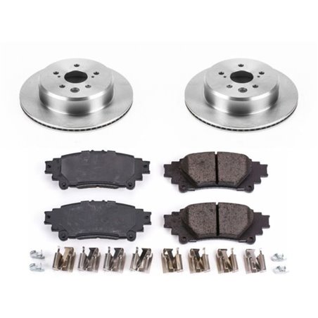 Power Stop 13-19 Lexus GS350 Rear Autospecialty Brake Kit